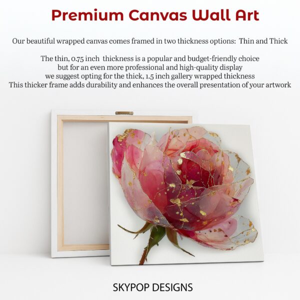 Pink Peony Art