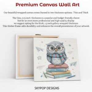 Owl Book Art