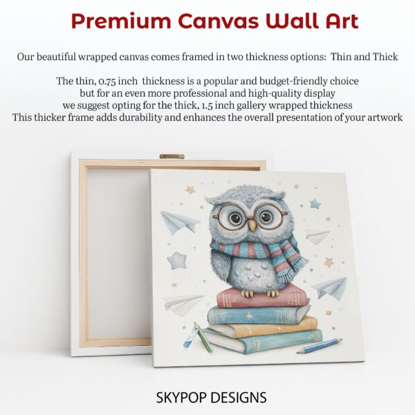 Owl Book Art