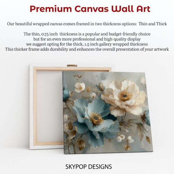 Elegant Peony Bloom Art
