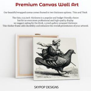 Pigeon Rider Art