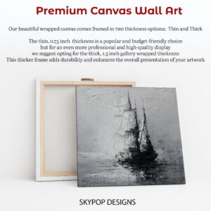 Sailboat Silhouette Art