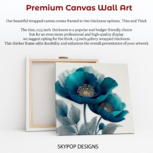 Blue Poppy Art