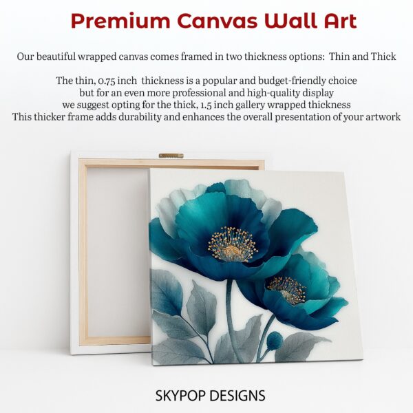 Blue Poppy Art