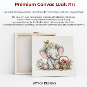 Baby Elephant Art