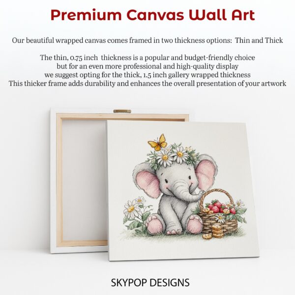 Baby Elephant Art