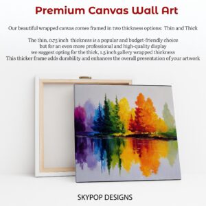 Rainbow Forest Art