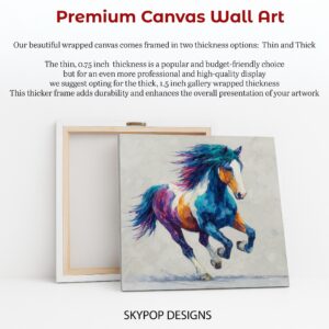 Colorful Horse Art