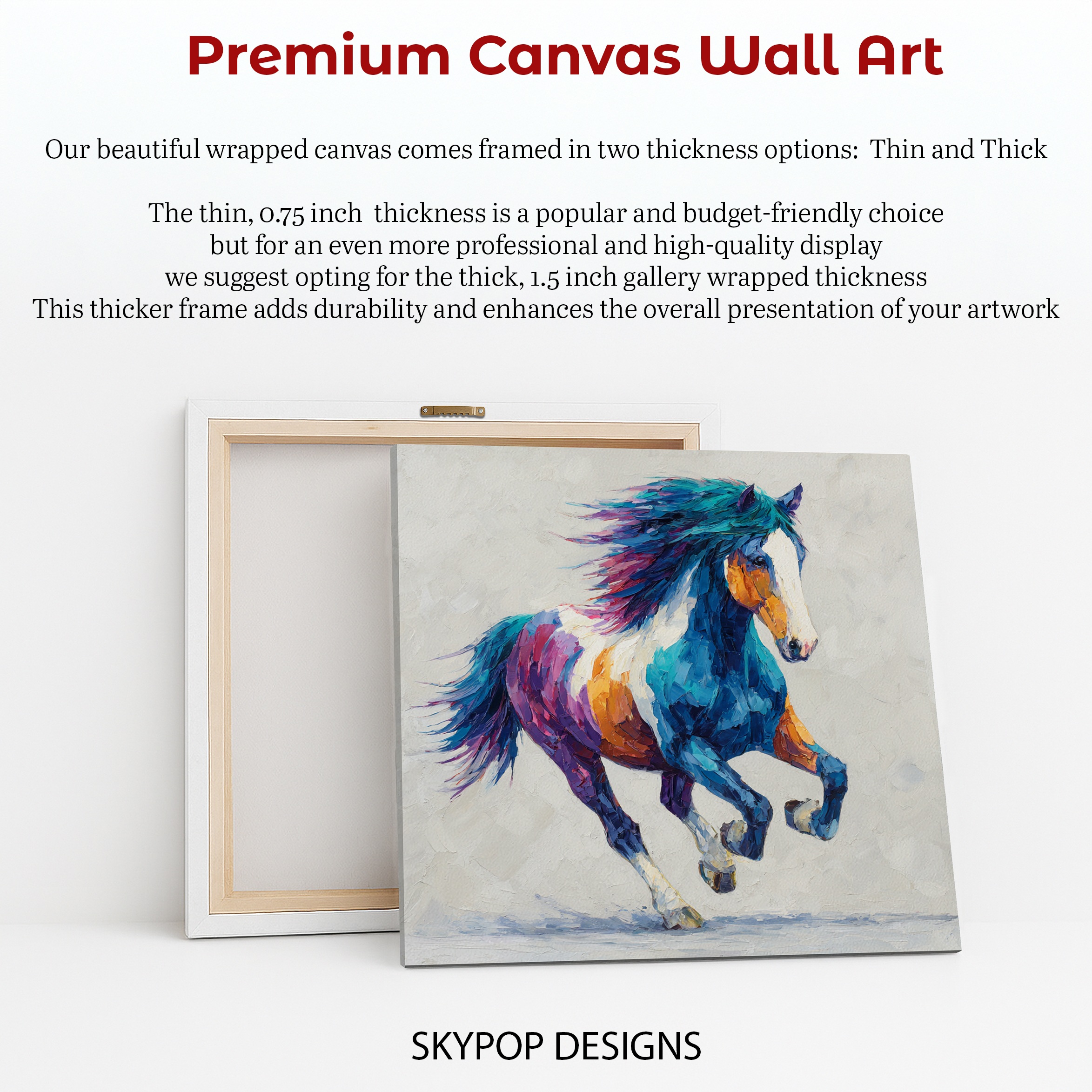 6.jpg Colorful Horse Art
