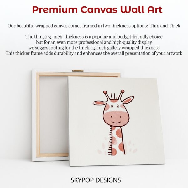 Cute Giraffe Art