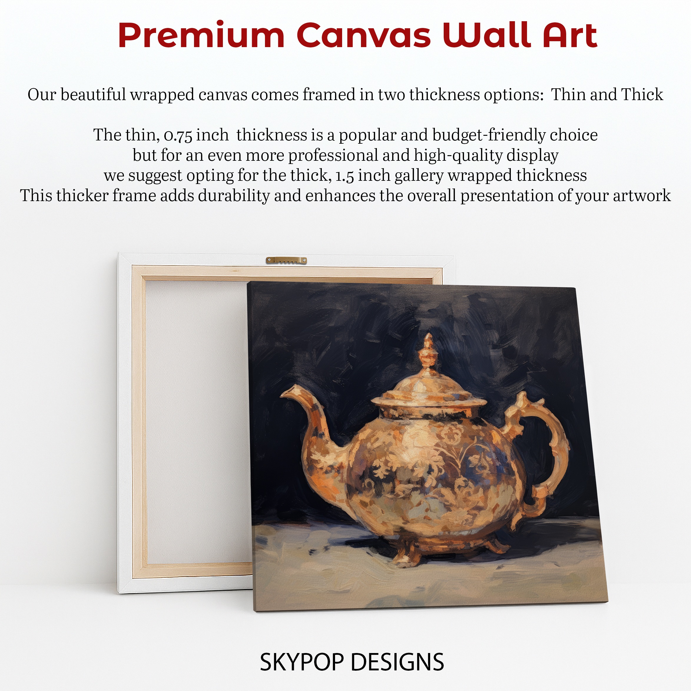 6.jpg Ornate Teapot Kitchen Art