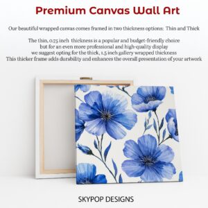 Blue Poppy Art