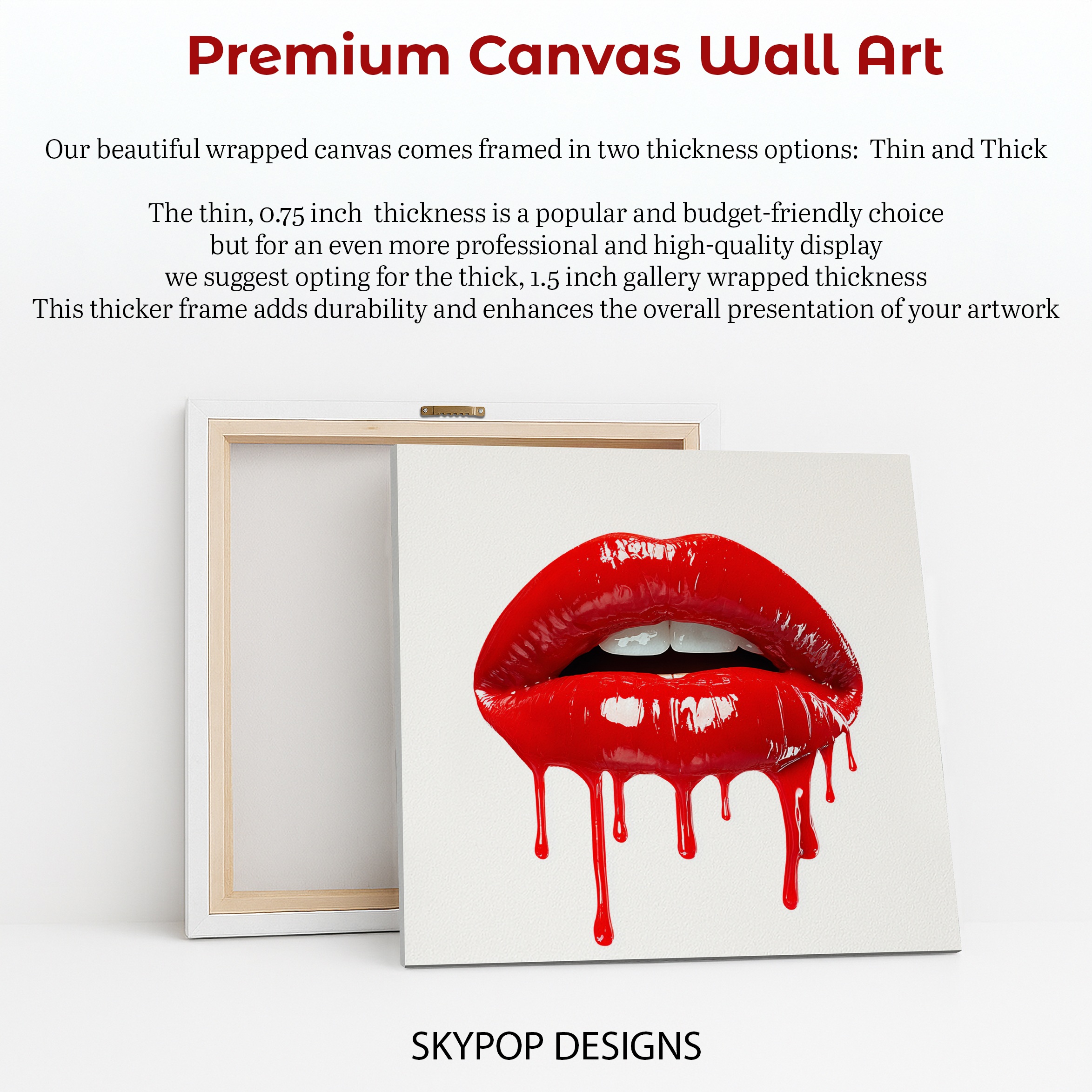 6.jpg Glossy Red Lips Art