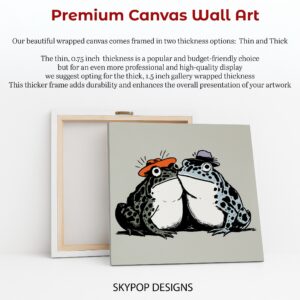 Frog Couple Art