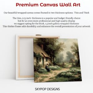 Cottage Garden Path Art