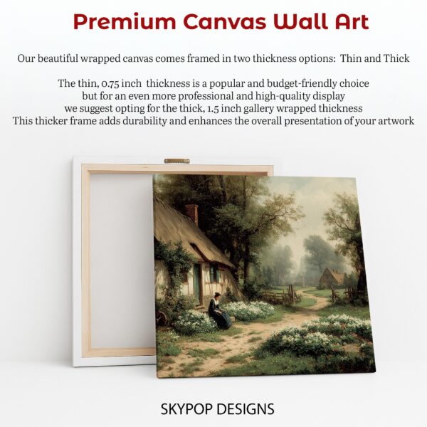 Cottage Garden Path Art
