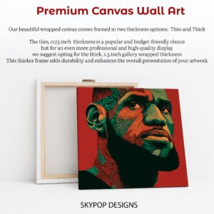 Vibrant Portrait Art