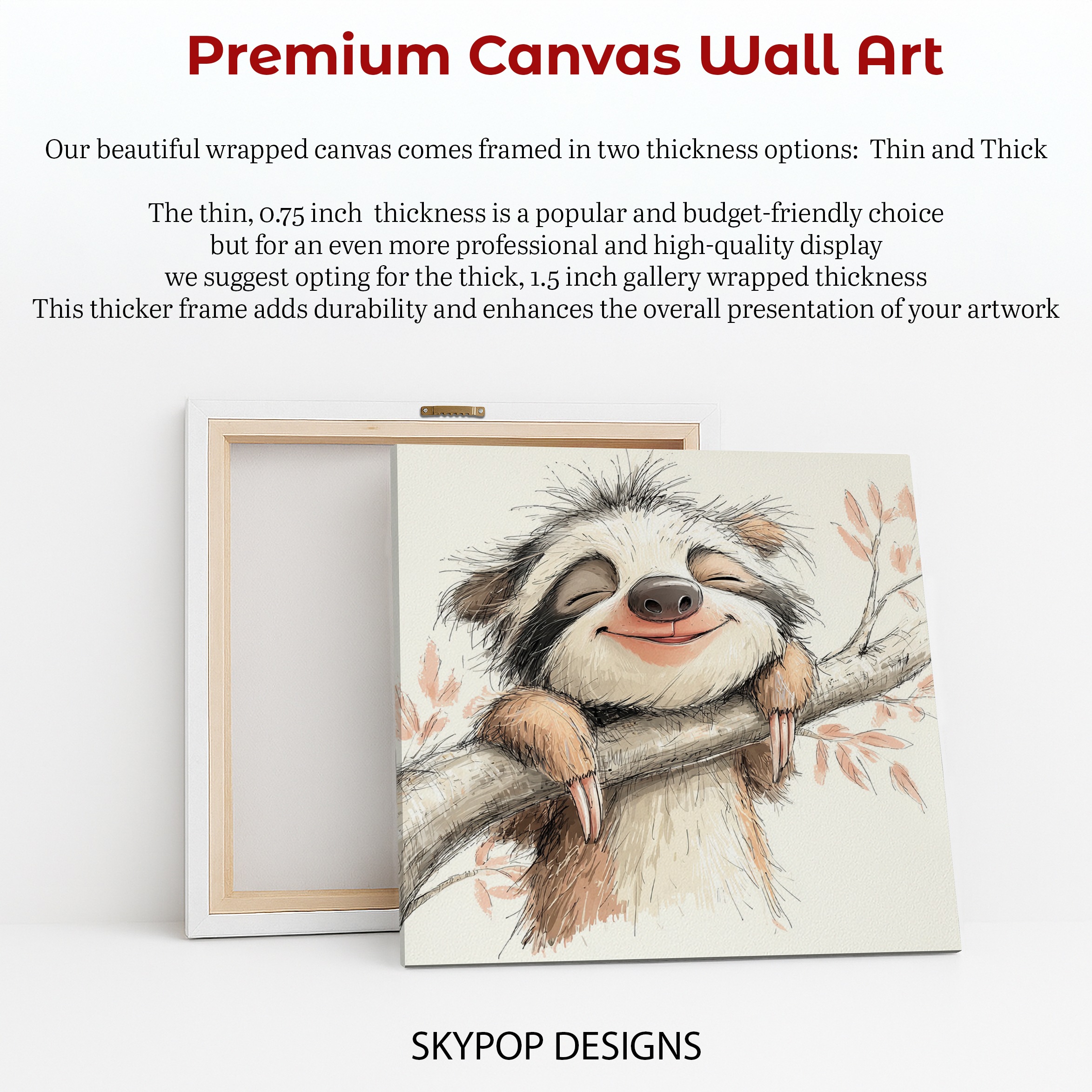 6.jpg Smiling Sloth Art