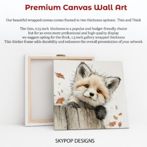 Fox Autumn Art