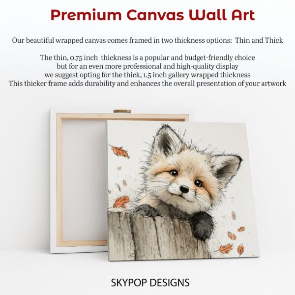 Fox Autumn Art