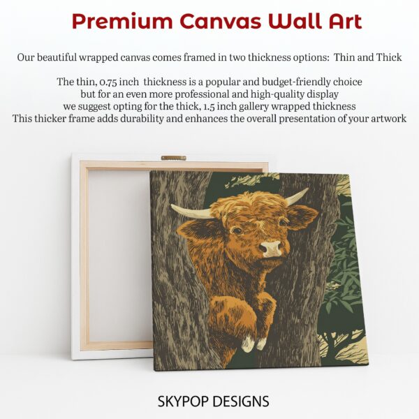 Highland Cow Art