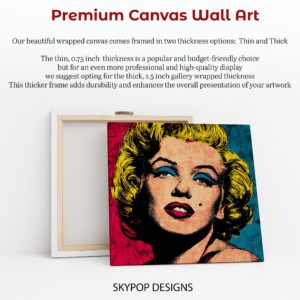 Iconic Blonde Bombshell Art