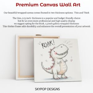 Cute Dinosaur Art