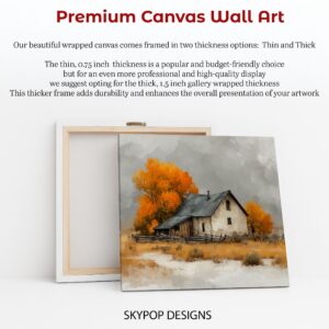 Autumn Barn Art