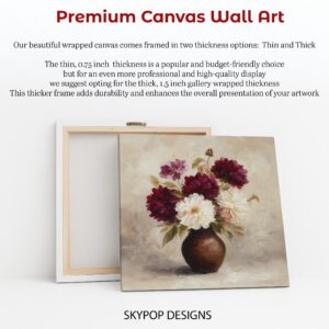 Elegant Flower Vase Art