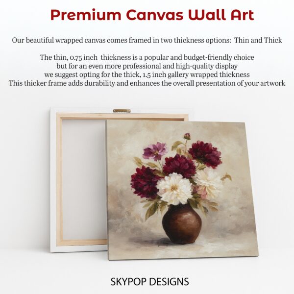 Elegant Flower Vase Art
