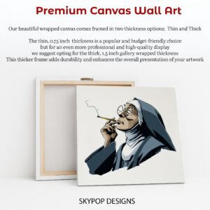Smoking Nun Art