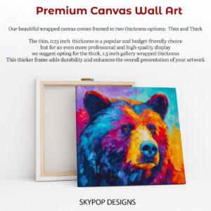 Colorful Bear Art