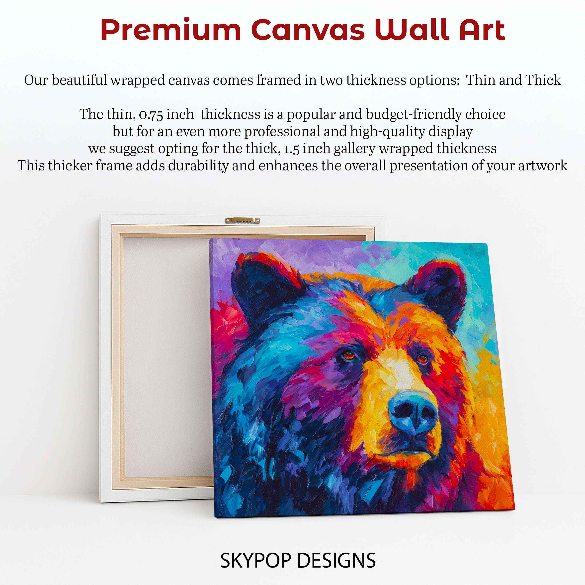 6.jpg Colorful Bear Art