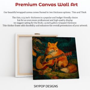 Fox Guitar Art