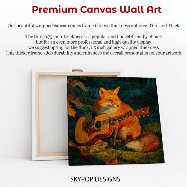 Fox Guitar Art