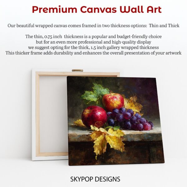 Autumn Harvest Fruit Art
