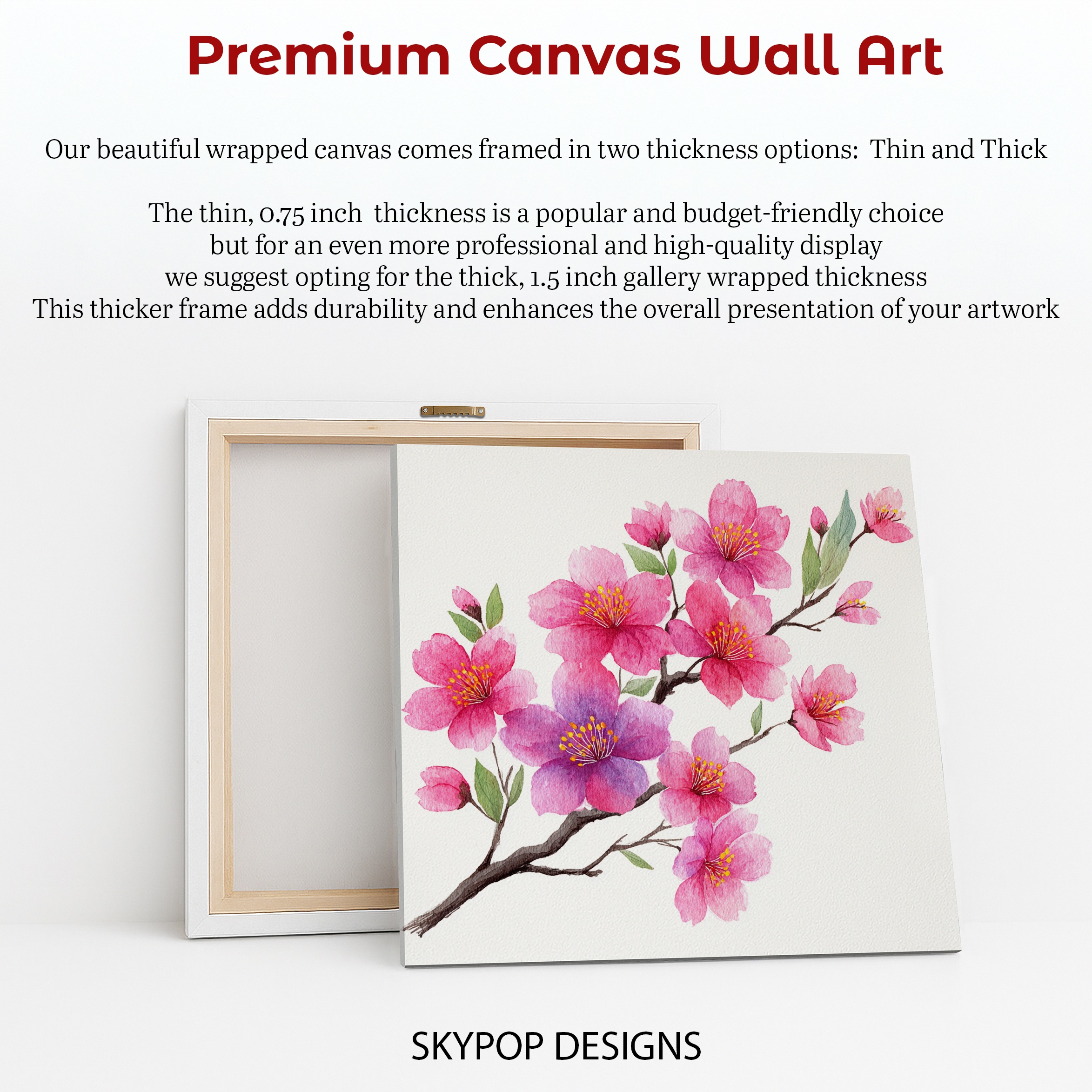6.jpg Cherry Blossom Branch Art