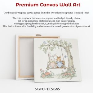 Bunny Friends Swing Art