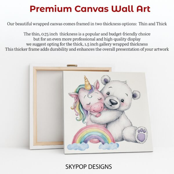 Bear and Unicorn Art
