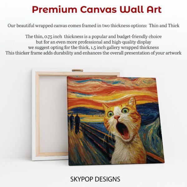 Screaming Cat Art