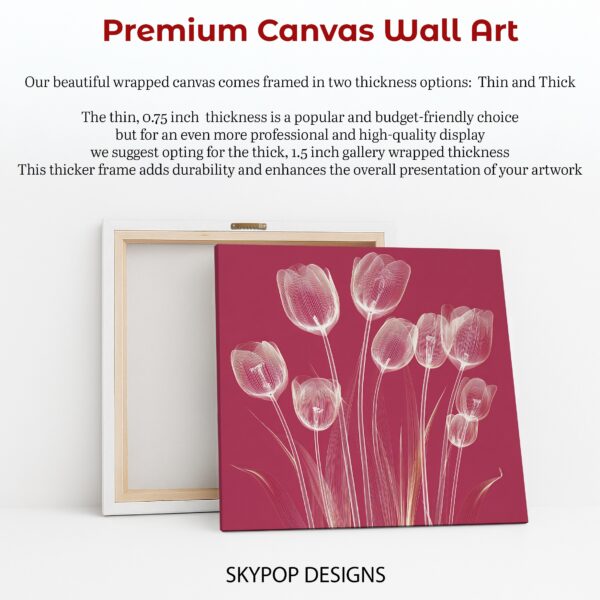 Ethereal Tulip Art