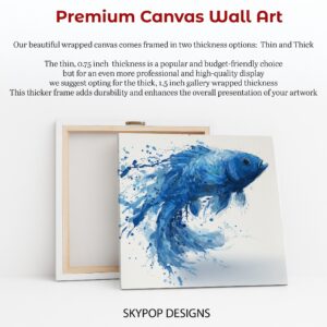 Blue Fish Art