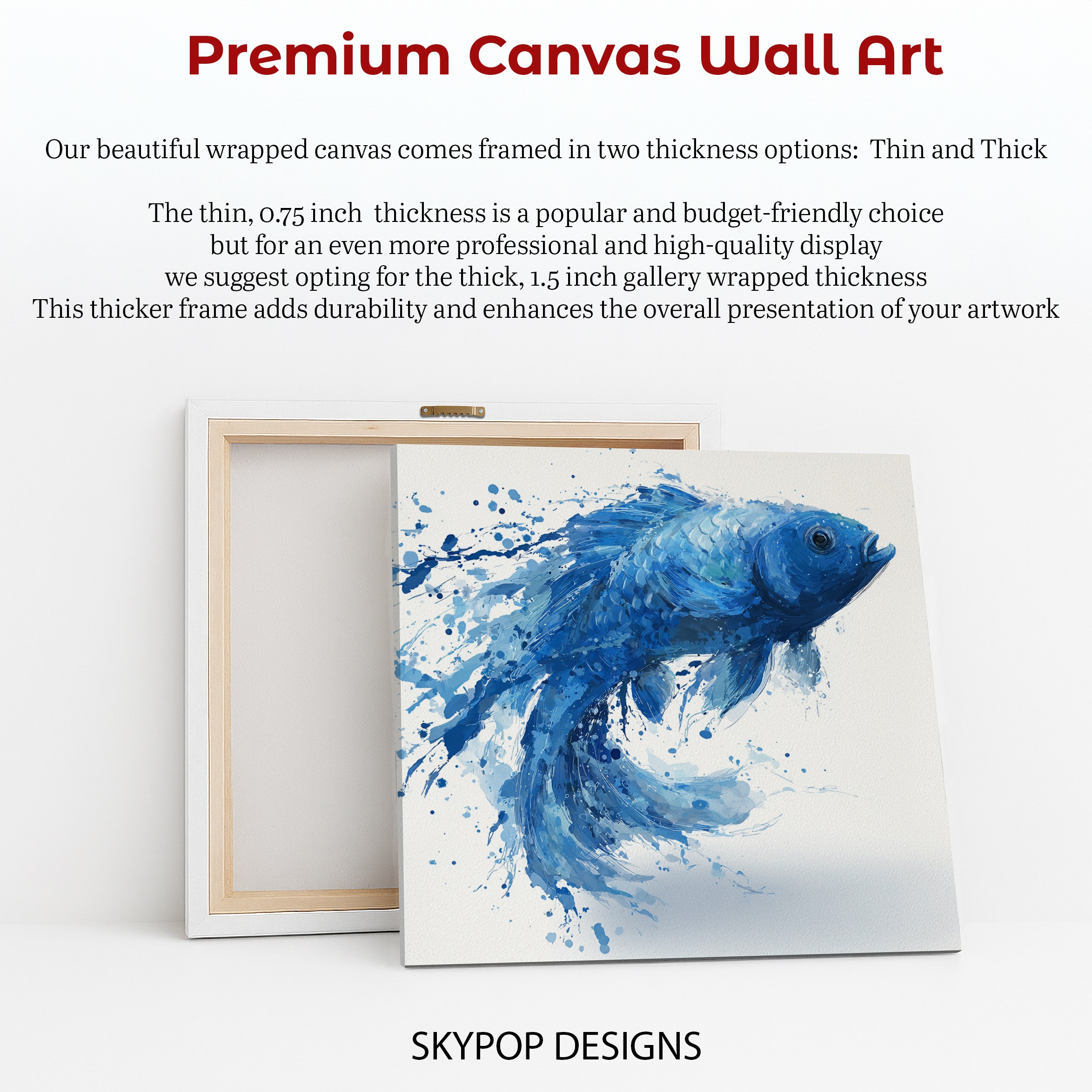 6.jpg Blue Fish Art
