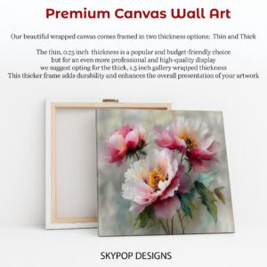 Blooming Peony Art