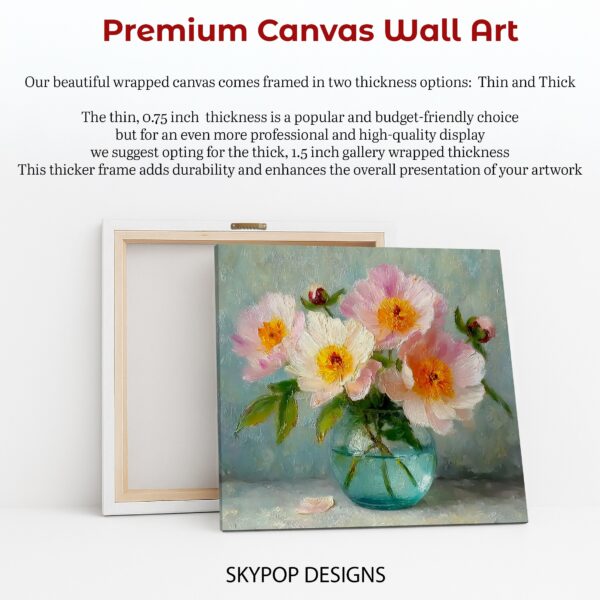 Peony Bouquet Art