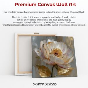 Elegant Peony Bloom Art