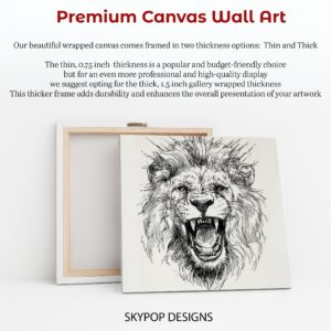 Roaring Lion Art