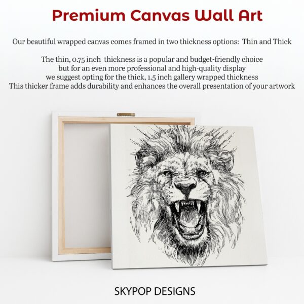 Roaring Lion Art
