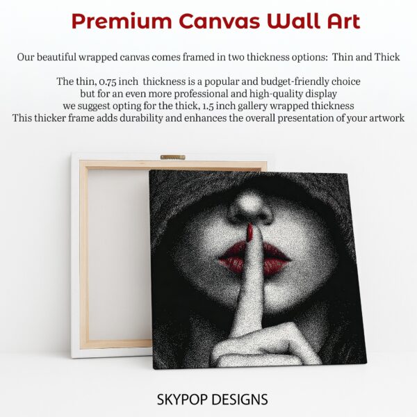 Secrets in Silence Art