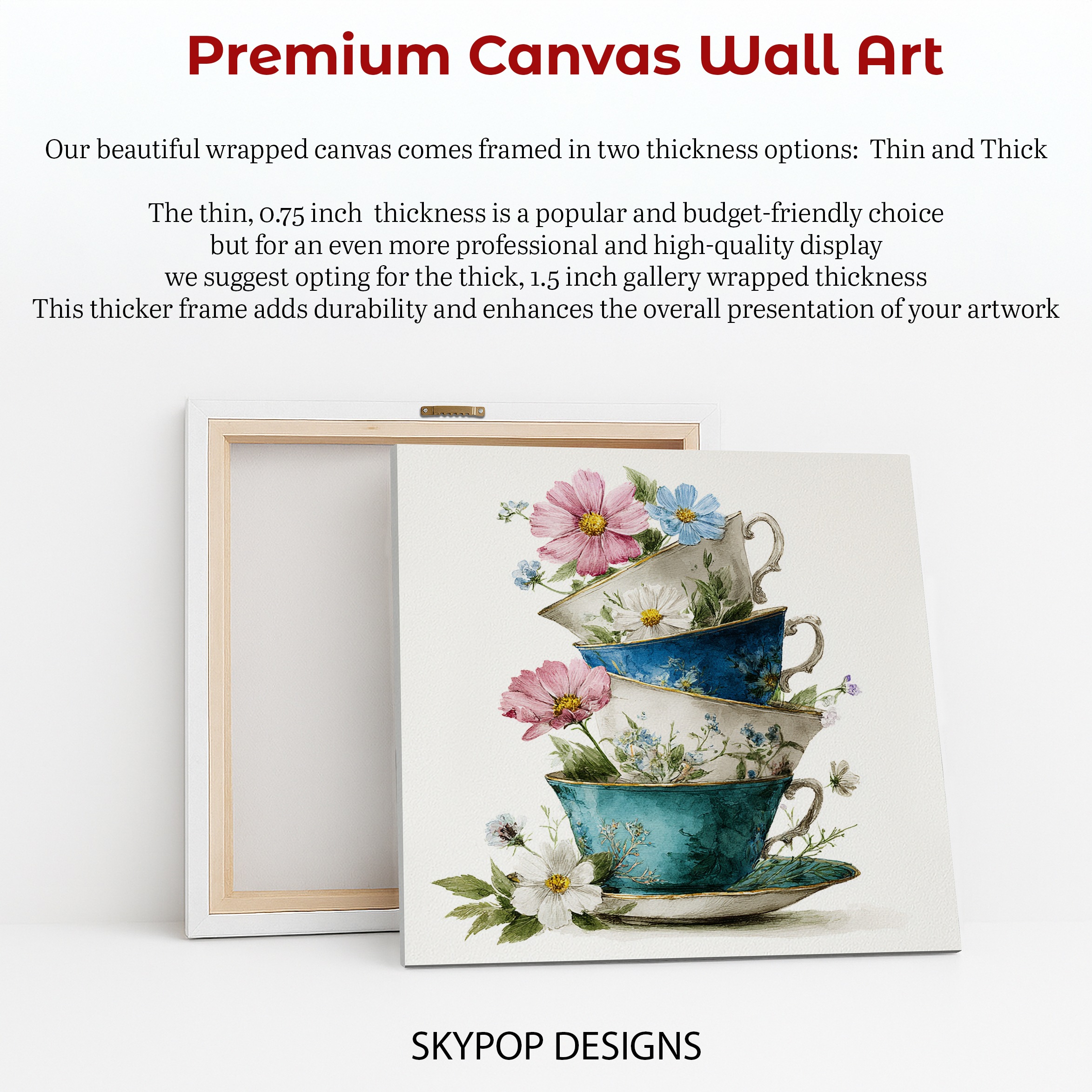 6.jpg Floral Teacup Stack Art